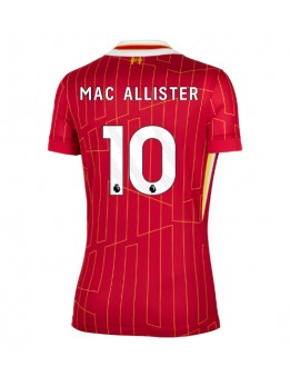 Liverpool Alexis Mac Allister #10 Zenski Domaci Dres 2024-25 Kratak Rukavima